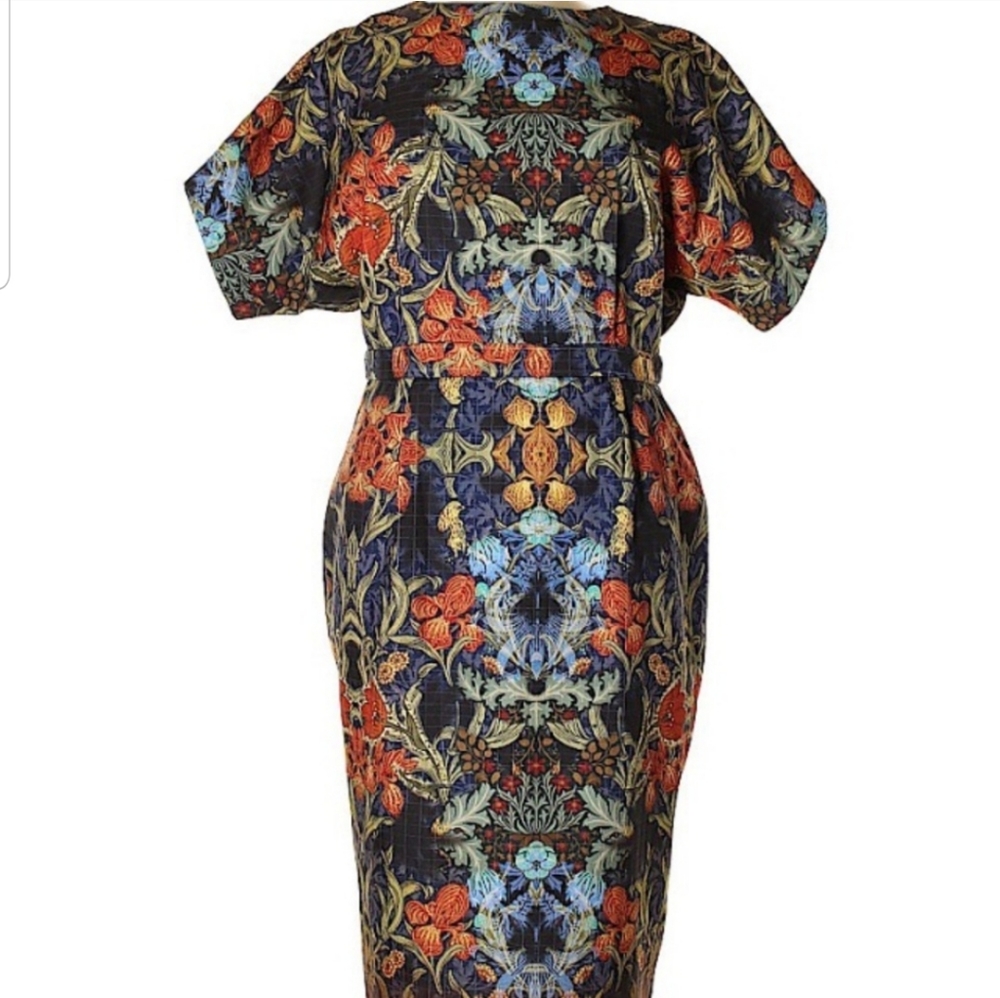 Multi color asos dress